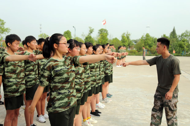 军训日记（第二天）